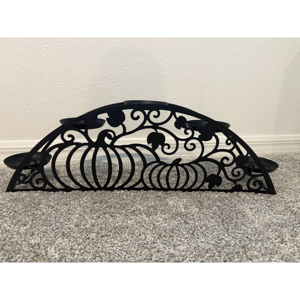 Partylite Hearth Side Couture 5 Candle Holder 3 Interchangeable Magnetic Panels